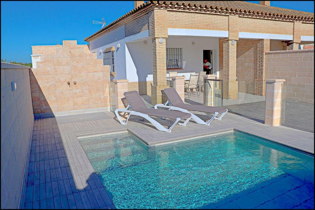 Chalet Peñuelas con piscina Conil De La Frontera Exterior foto